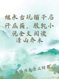 繼承古玩鋪子后許成蔭，殷乾小說全文閱讀